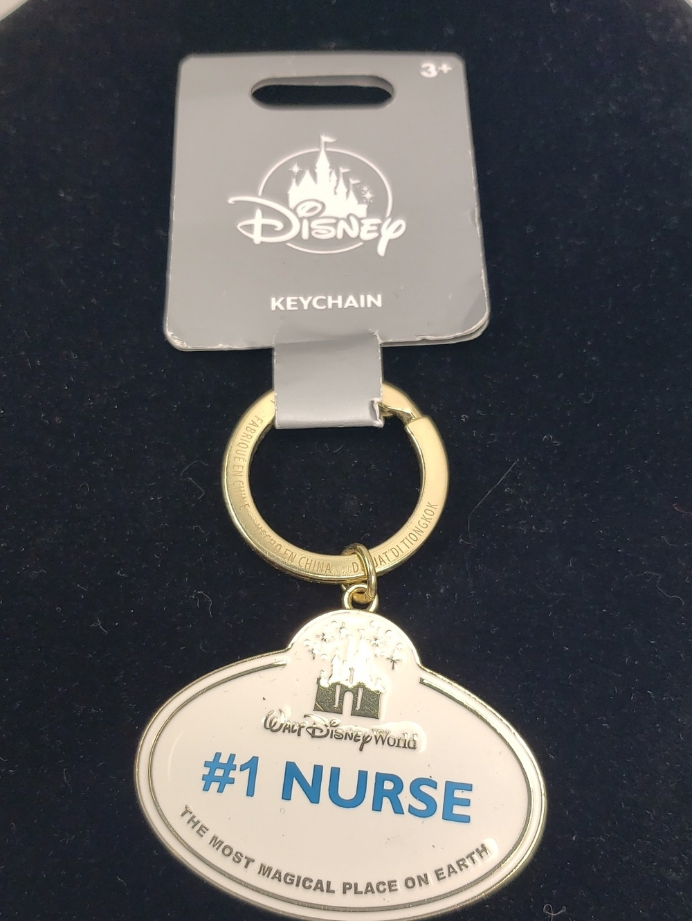 Disney #1 Nurse Keychain NWT